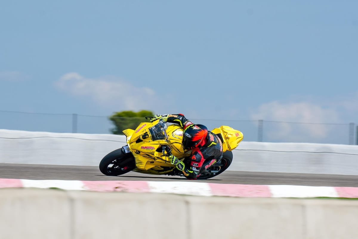 En pista